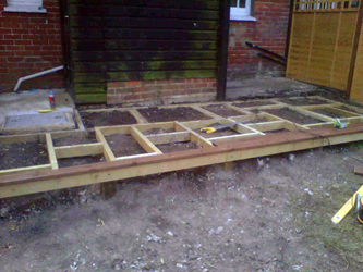 muddy boots landscaping Decking and Paving